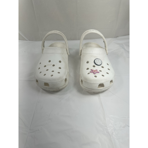 Crocs Classic Clog Womens White Size 9 - Picture 15 of 16